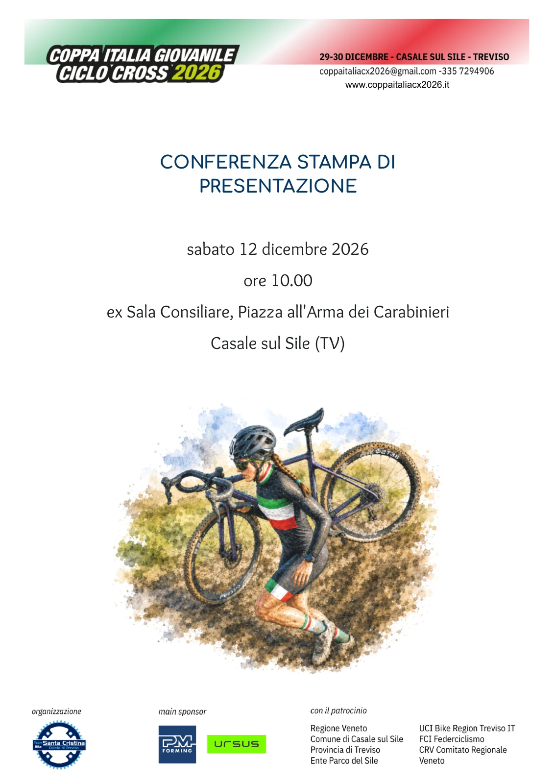 Locandina della conferenza stampa